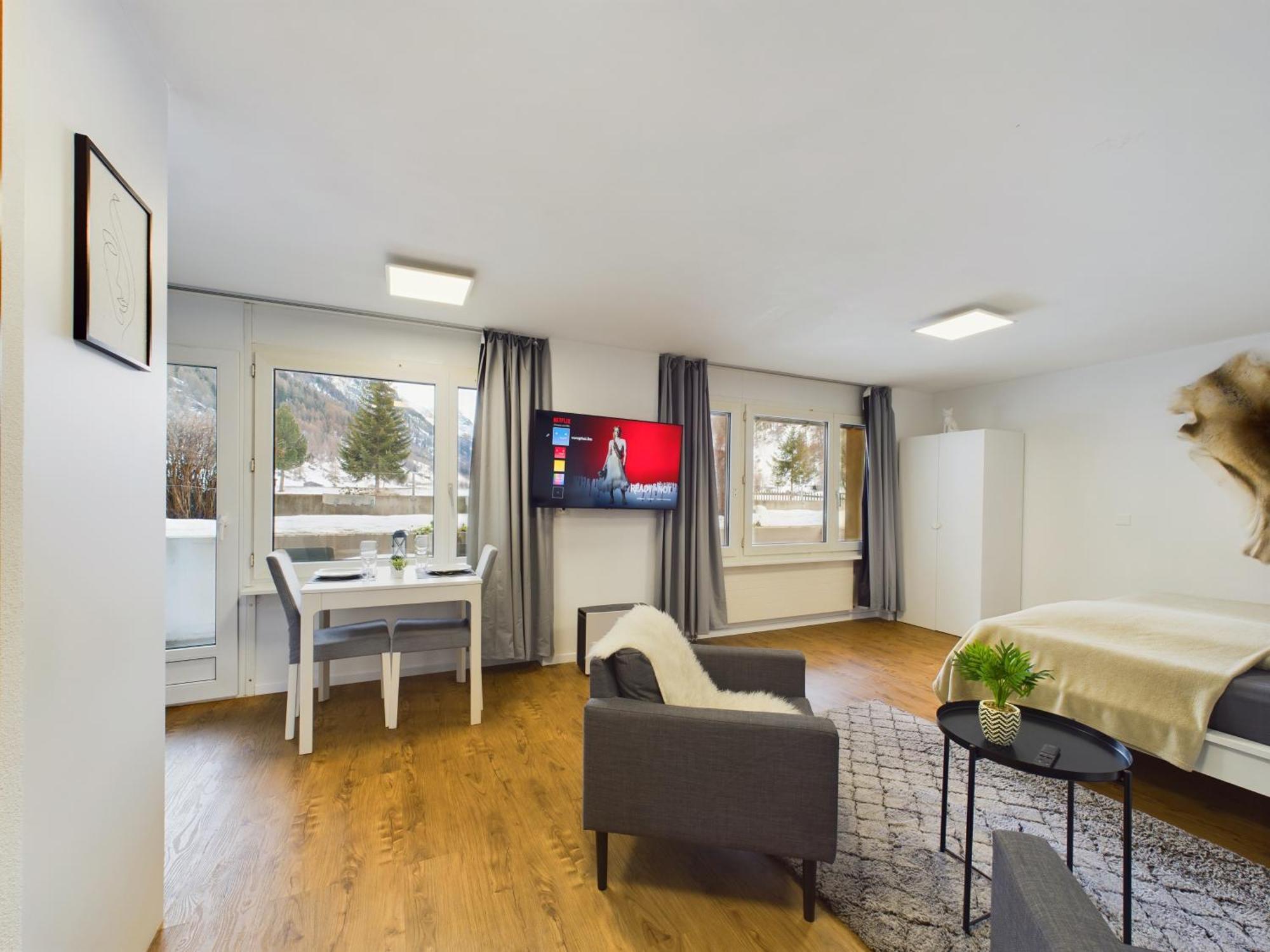 Breathtaking View Apartment Near Zermatt With Parking Теш Екстер'єр фото